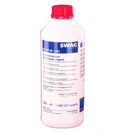 Охлаждающая жидкость SWAG G12 1,5L