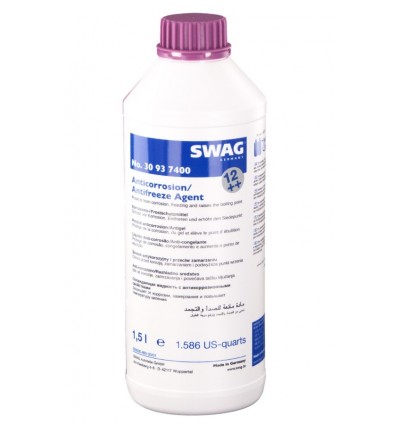 Охлаждающая жидкость SWAG G12++ 1,5L