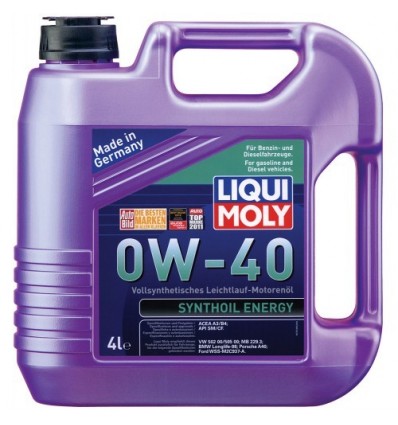 LIQUI MOLY Synthoil Energy SAE 0W-40 4L