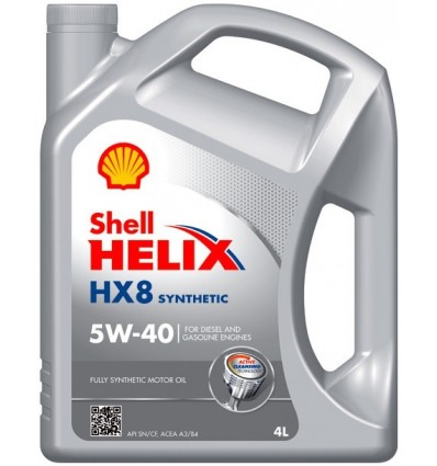 Shell HELIX HX8 Synthetic 5W-40 4L
