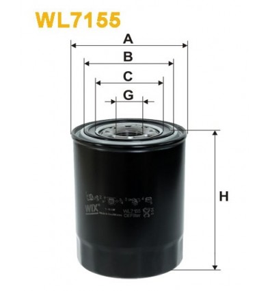 WIX WL7155 / FILTRON OP588