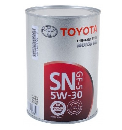 Масло моторное Toyota SN/GF-5 SAE 5W-30 1L